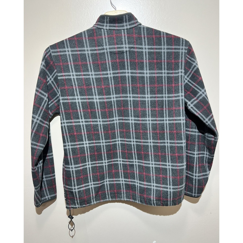 Chaps Men's 1/4 Snap Fleece Pullover Gray Size XL - Picture 2 of 7